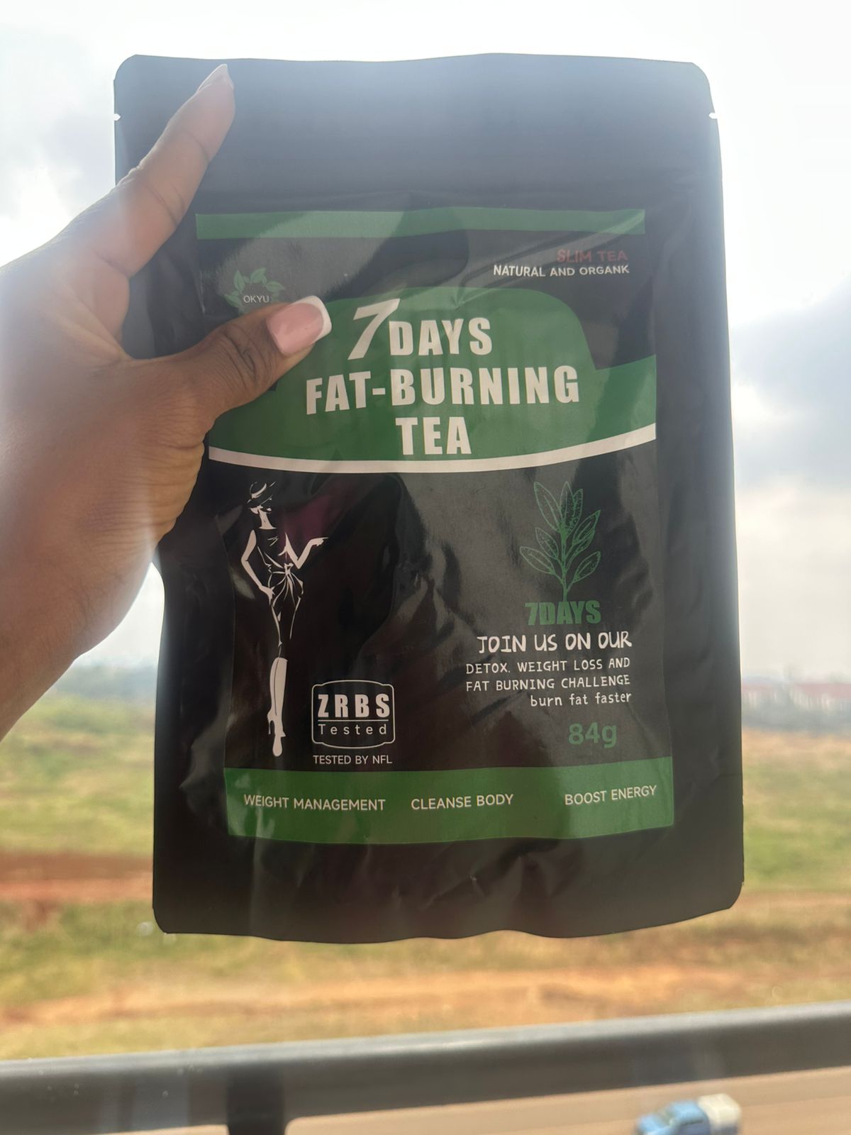 7 days fat burning detox tea